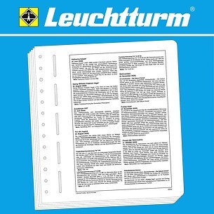 LEUCHTTURM MEMO-feuilles complémentaires Allemagne 2024