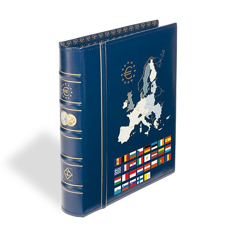Album numismatique VISTA, euros tome 2, nouveaux pays de l'UE avec étu –