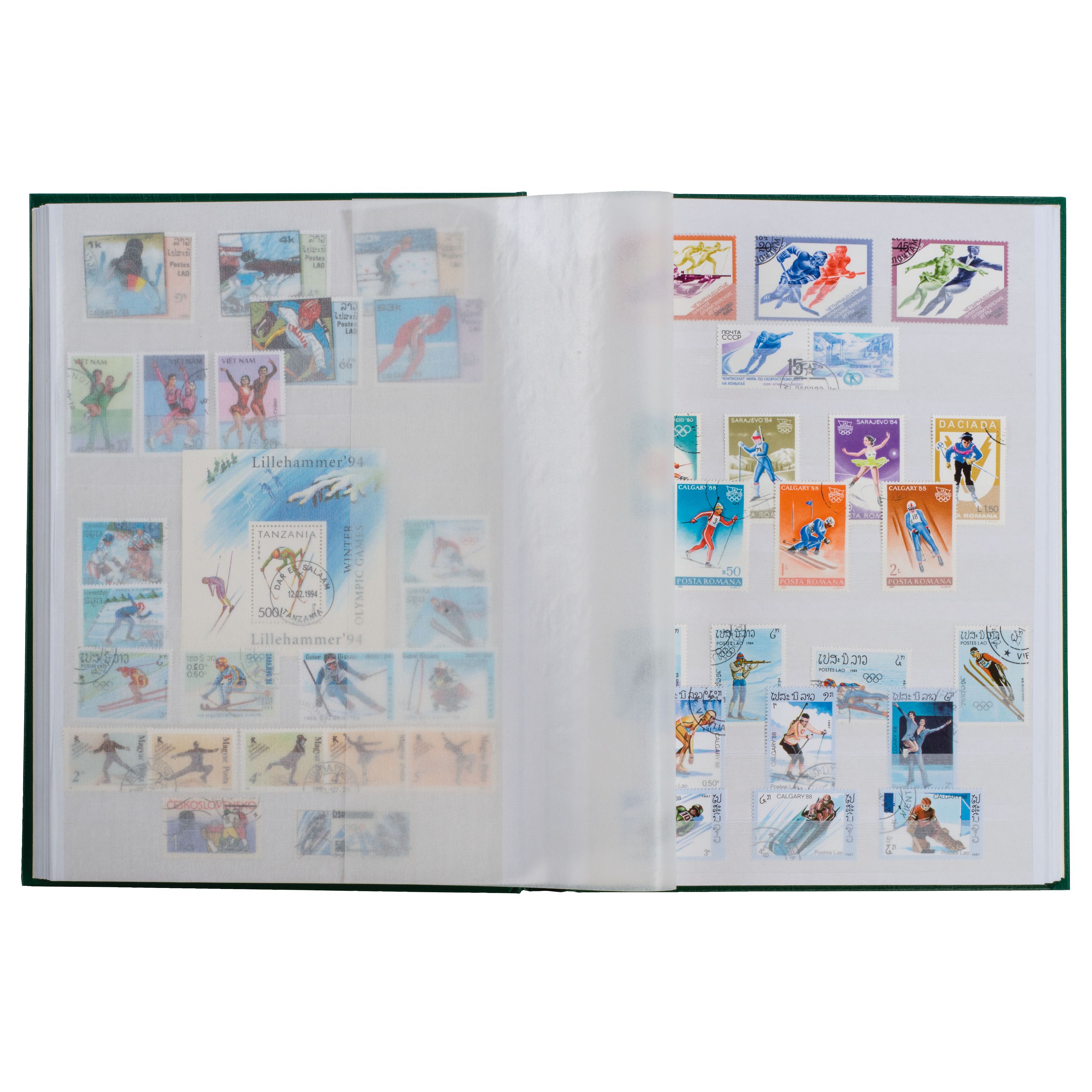 Classeurs pour timbres BASIC,couverture non ouatinée, pages blanches online