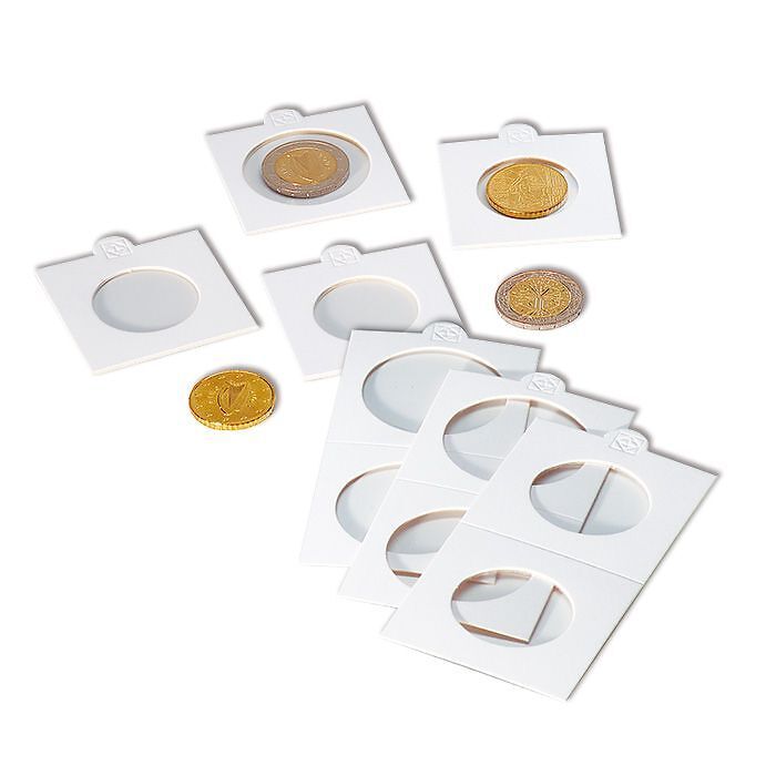 Matrix etuis carton , blanc,diamètre intérieur 22,5 mm, autocollants, paquet de 1.000