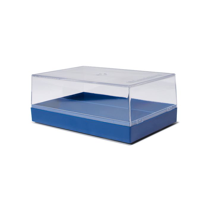 Coffret pour 100 cadres cartonnés, bleu