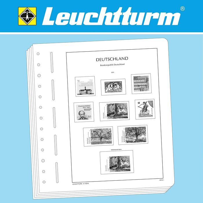 LEUCHTTURM Feuilles préimprimées Zone Soviétique 1945-1949