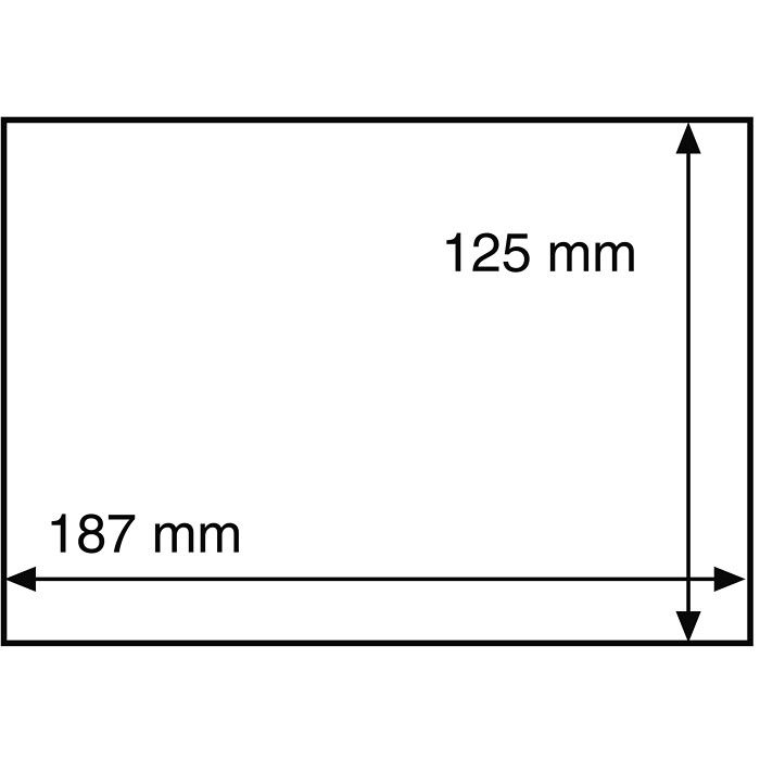 HP Pochettes de protection pour lettres et cartes postales,  pour 187x125 mm, transparent