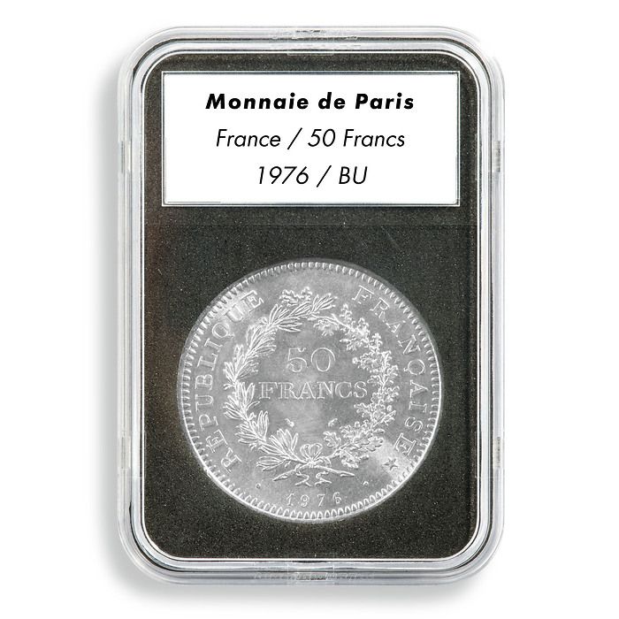 Capsules EVERSLAB pour pièces  de monnaie de diamètre intérieur 15 mm