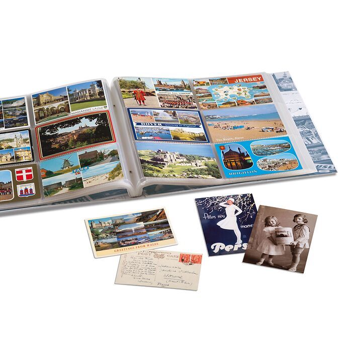 Album pour Cartes à Collectionner - Leuchtturm chez philarama37 Album cartes  à collectionner Jeux / Gaming (rouge)