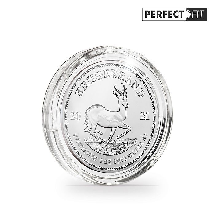 Ultra capsules Perfect Fit pour 1 oz. Silber 39 mm(p.e.Krügerrand, Britannia), paq. de 10