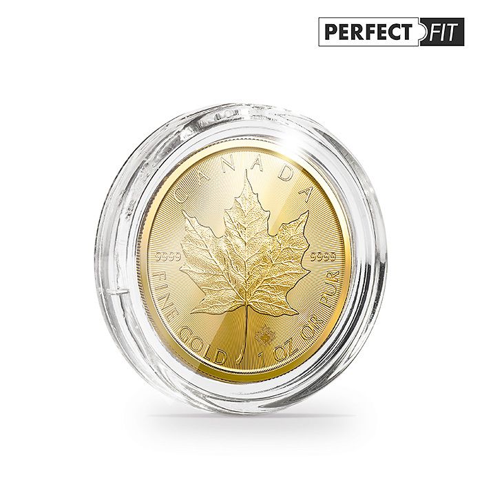 Ultra capsules Perfect Fit pour 1 oz. Maple Leaf Gold (30,00 mm), paquete de 10