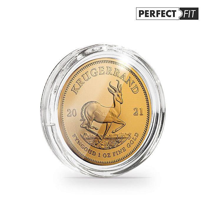 Ultra capsules Perfect Fit pour 1 oz. Krügerrand Gold (32,60 mm), paquete de 10