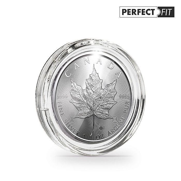 Ultra capsules Perfect Fit pour 1 oz. Maple Leaf Silber (38,00 mm), paquete de 40