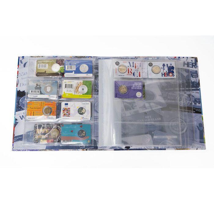 20 x pochette plastique de protection format carte de crédit coincard euro