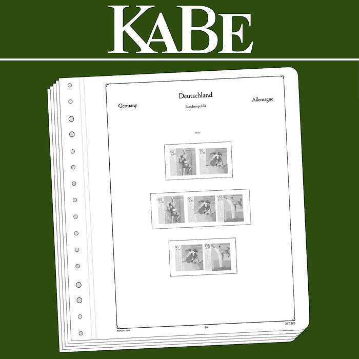 KABE OF Supplement RFA combinaisons de timbres 2024