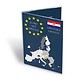 Carte de collection pour 1 Série de pièces d'1 Euro Croatie